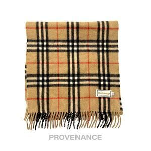 🔴 Burberry Scarf - PURE CASHMERE Nova Check